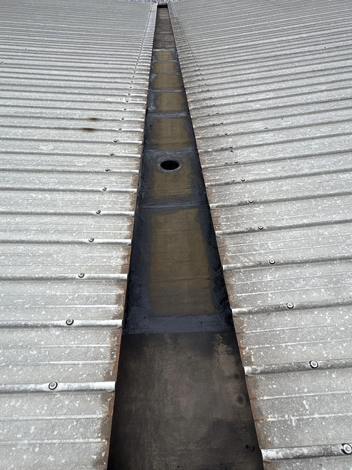 Impermeabilizzazione canaloni dopo l'intervento